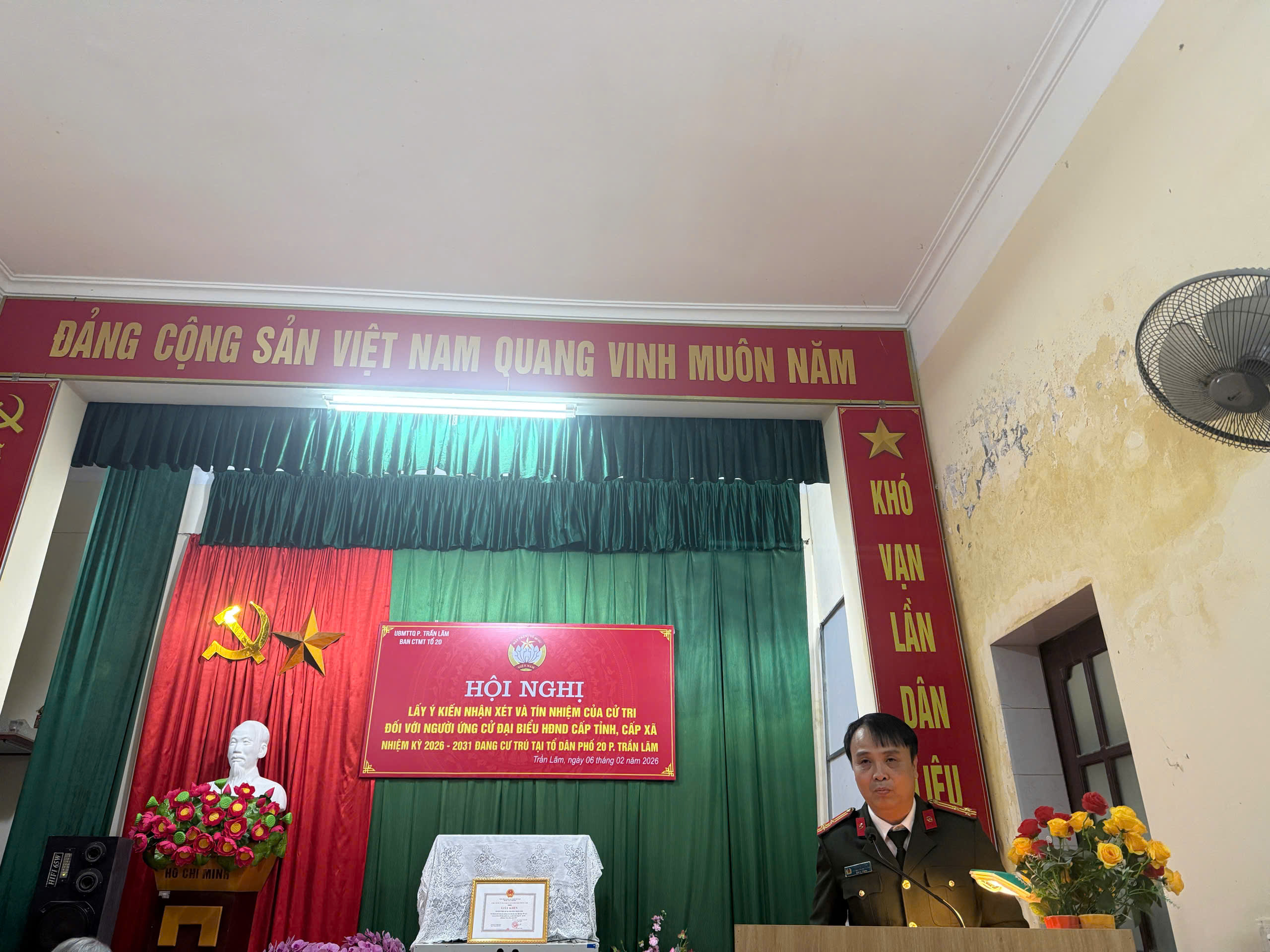 Hội nghị lấy ý kiến cử tri nơi cư trú