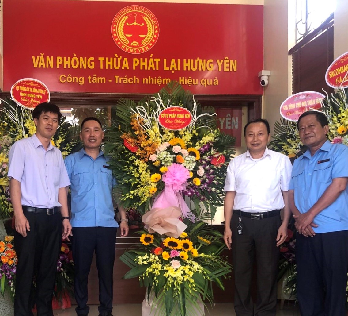   KHAI TRƯƠNG VĂN PHÒNG THỪA PHÁT LẠI HƯNG YÊN